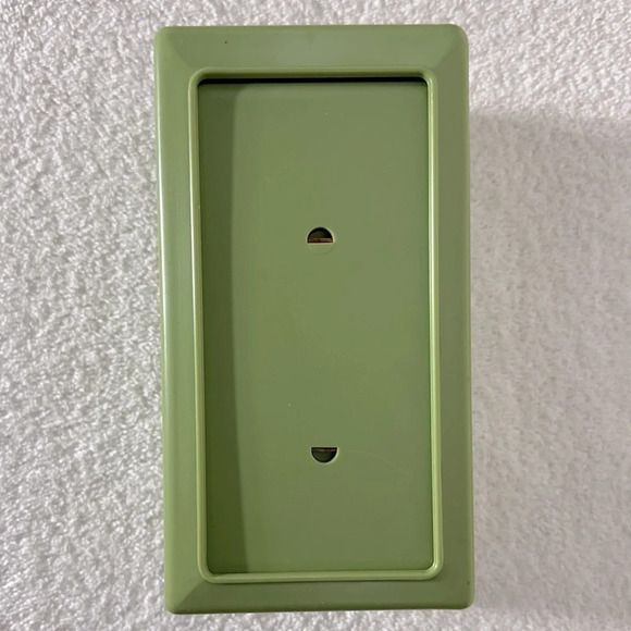 Vintage Orchid Paper Products Avocado Green  Double Sided Napkin Dispenser - Picture 10 of 13